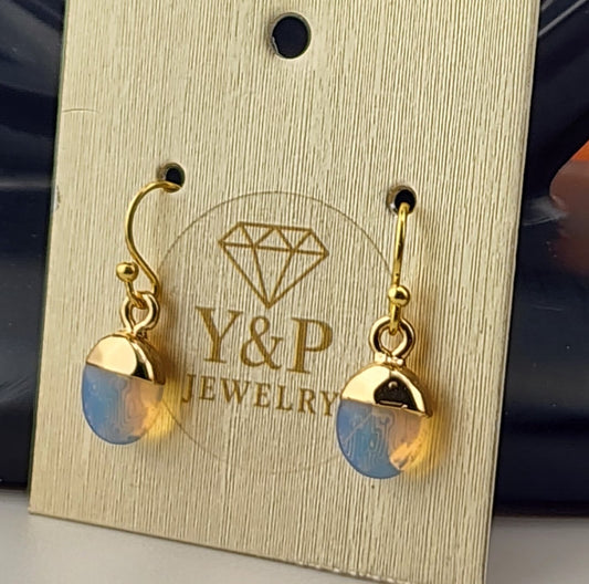 Moonstone Drop Earrings
