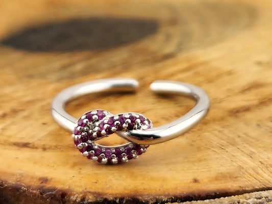 Knot Adjustable Ring