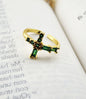 Green Cross Ring