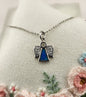 Blue Angel Opal Necklace