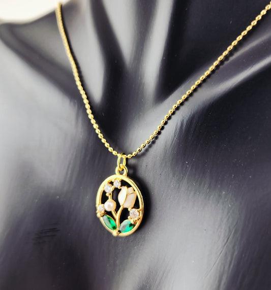 Elegance Floral Necklace