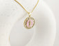 Pink Mosaic Pendant