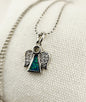 Green Angel Opal Necklace