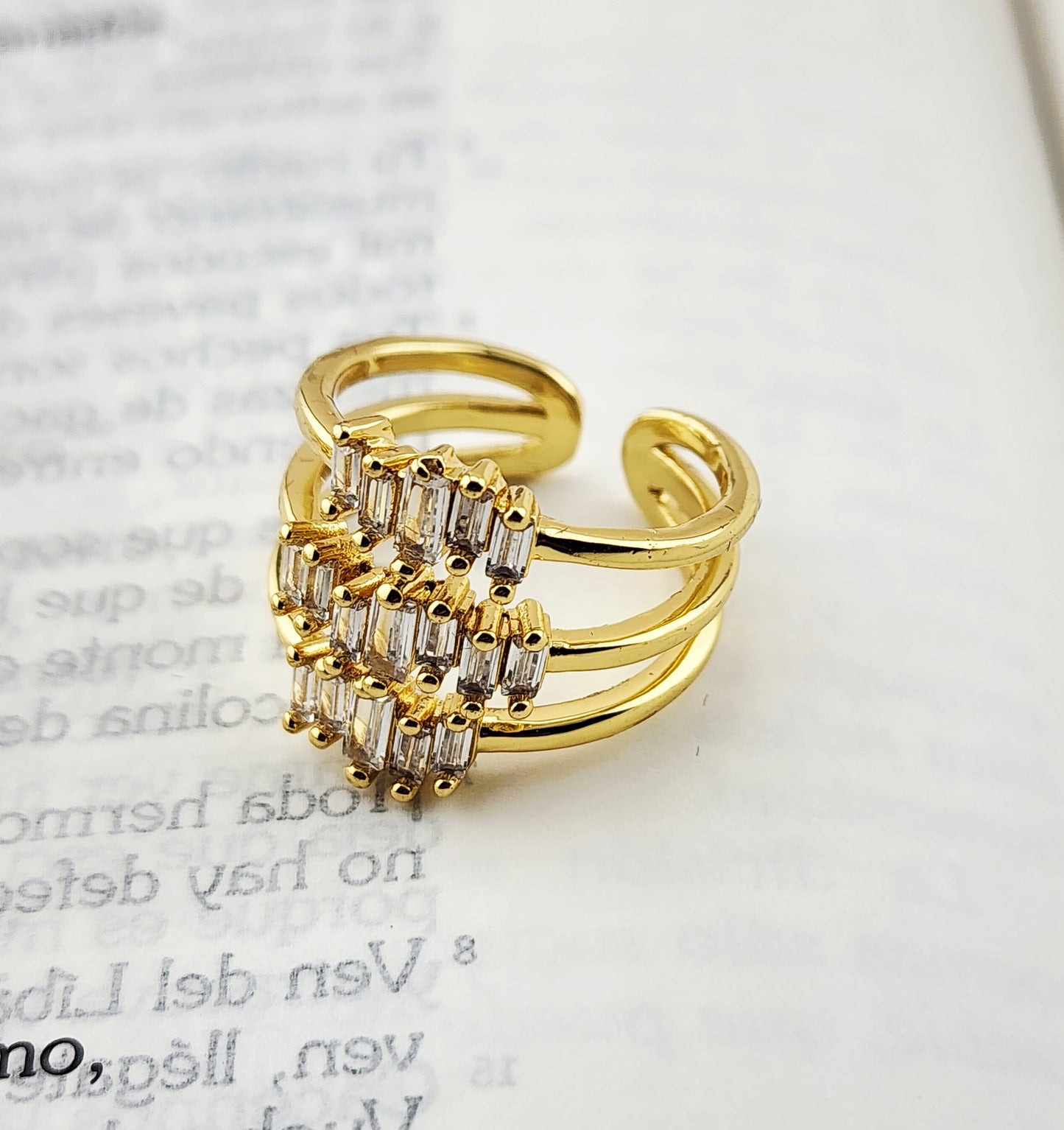 Ring with Baguette