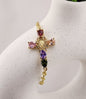 Goldplated cross bracelet